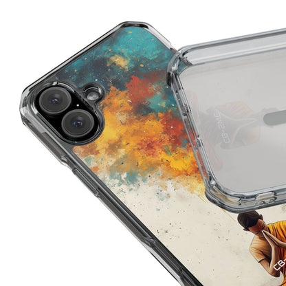 Monk Embracing Enlightenment iPhone Case - Impact