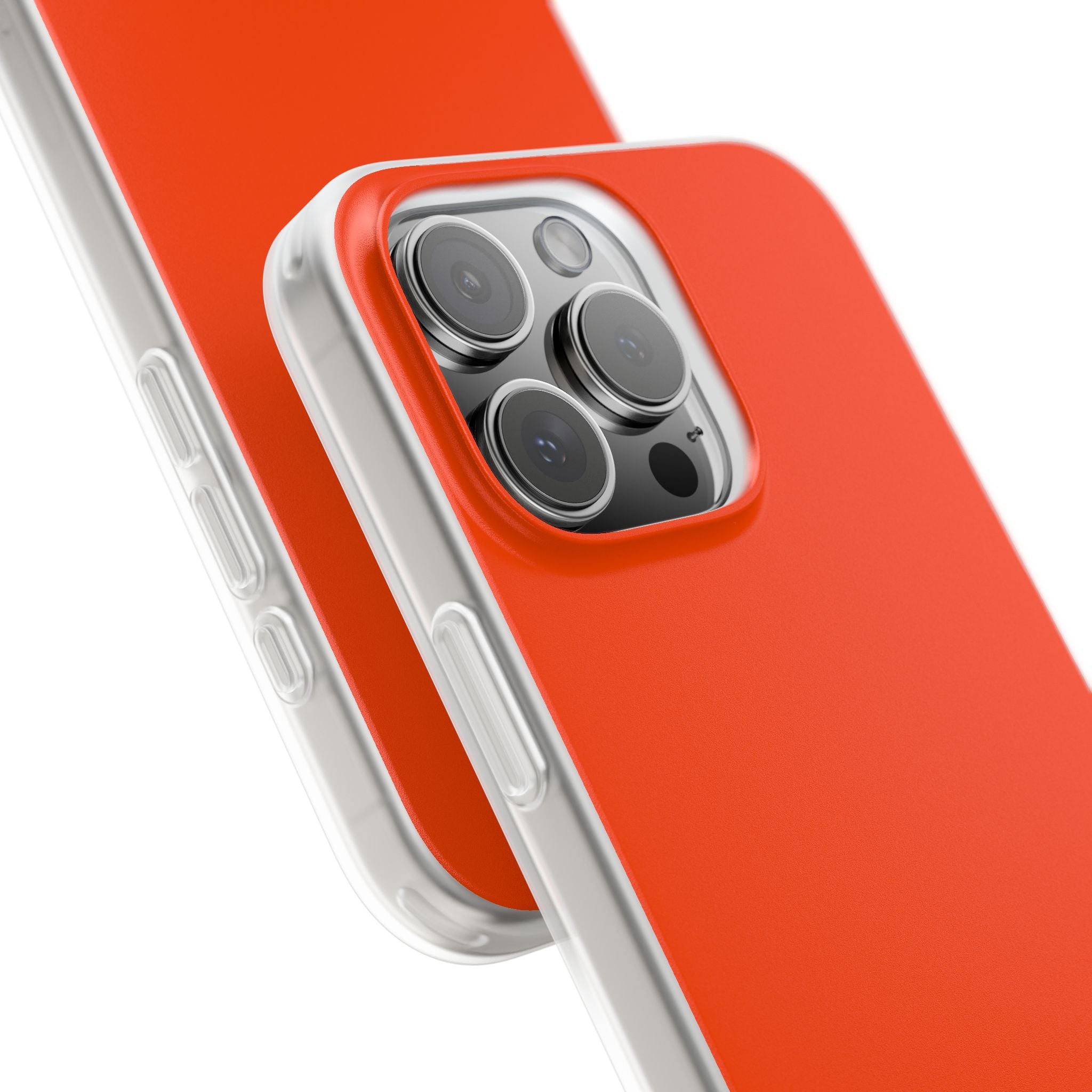 Orange Red iPhone 16 - Flexi Phone Case