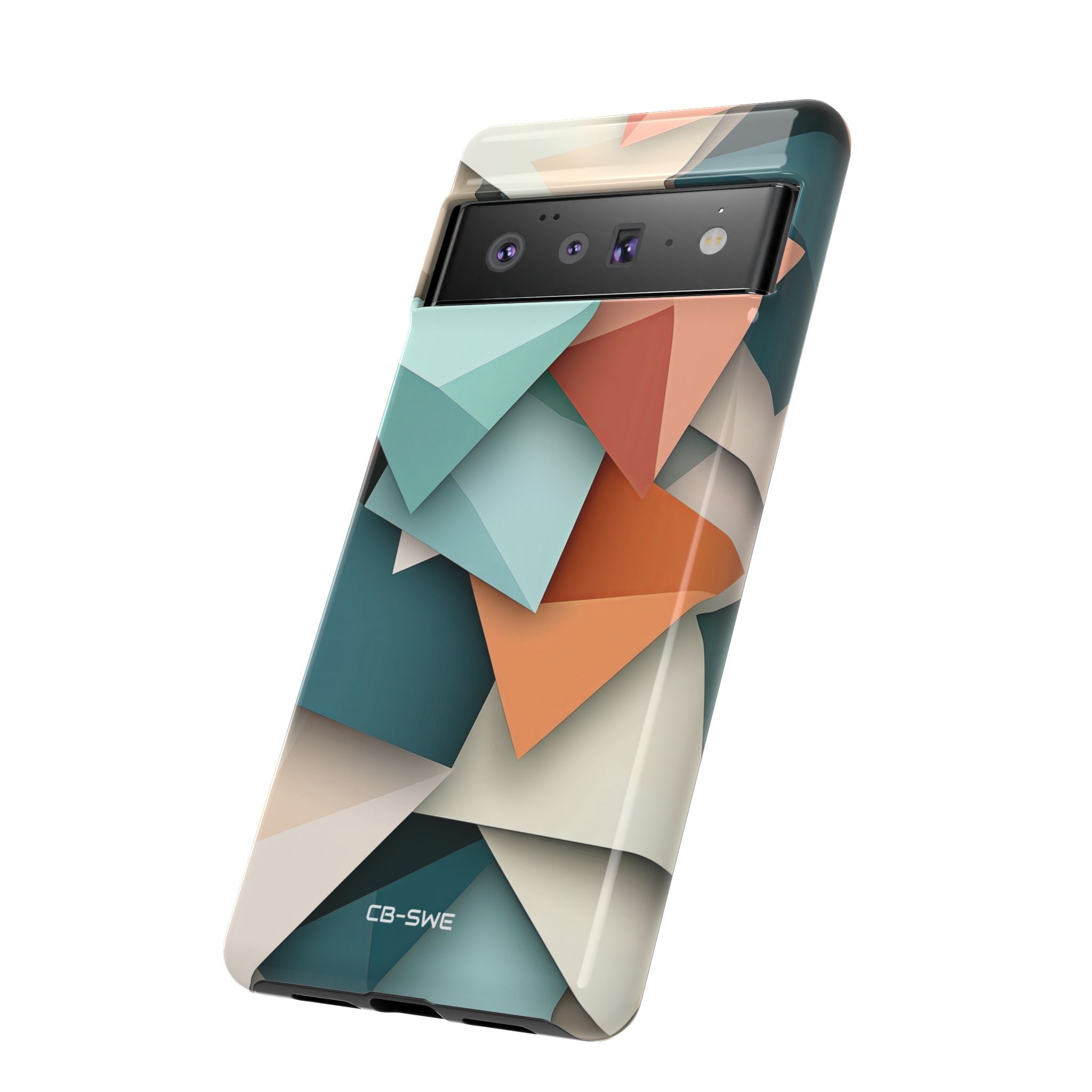 Geometric Color Harmony - Google Pixel Case