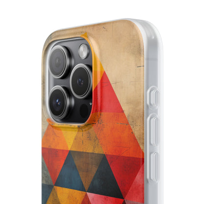 Geometric Energy - Flexi iPhone 15 Phone Case