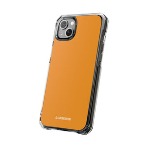 Carrot Orange | Phone Case for iPhone (Clear Impact Case - Magnetic)