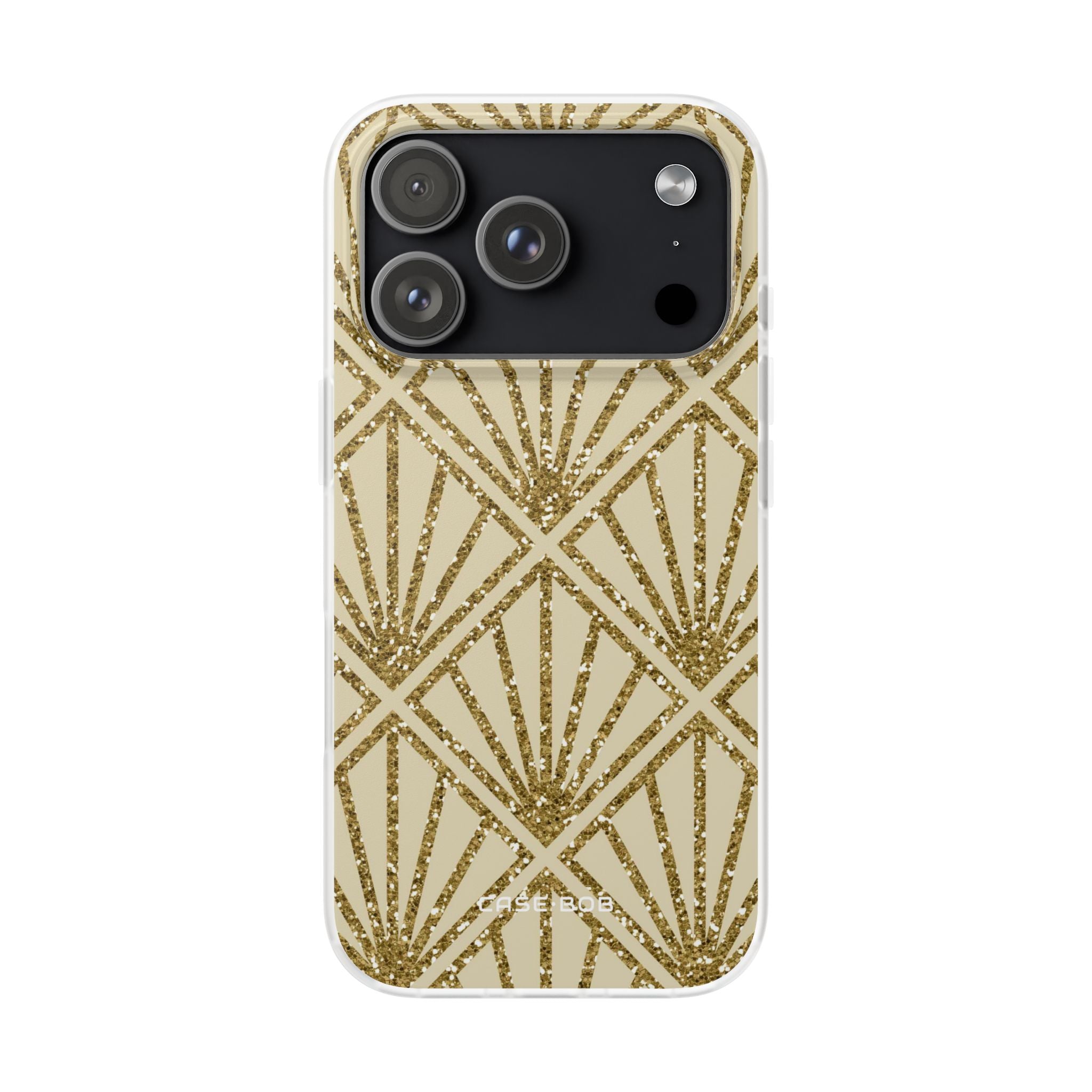 Gold Diamond Radiance iPhone 17 Pro Case - Soft