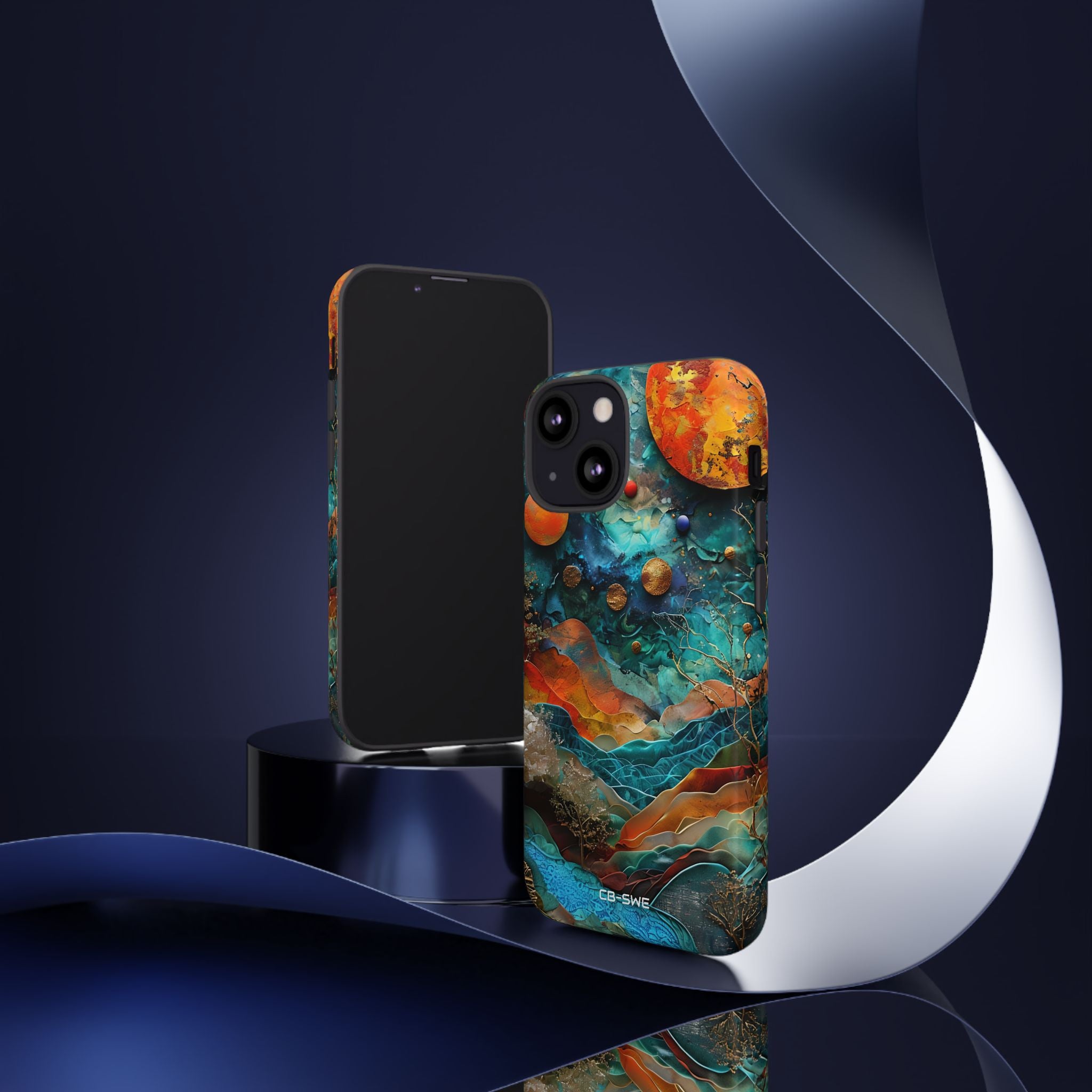 Celestial Wonders Unfold - iPhone Case