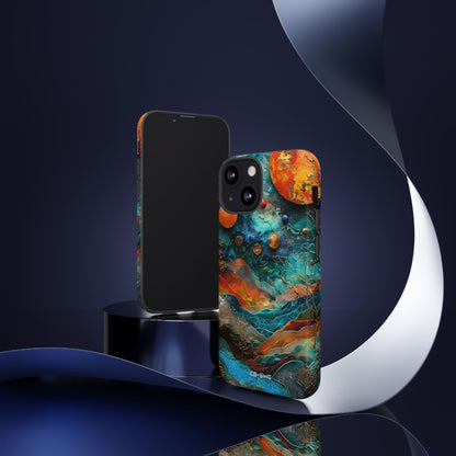 Celestial Wonders Unfold - iPhone Case