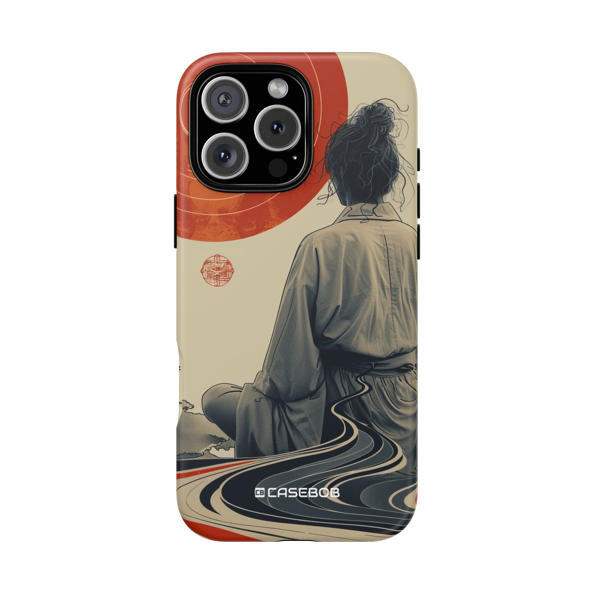 Tranquil Harmony: Modern Nihon Art - for iPhone 16