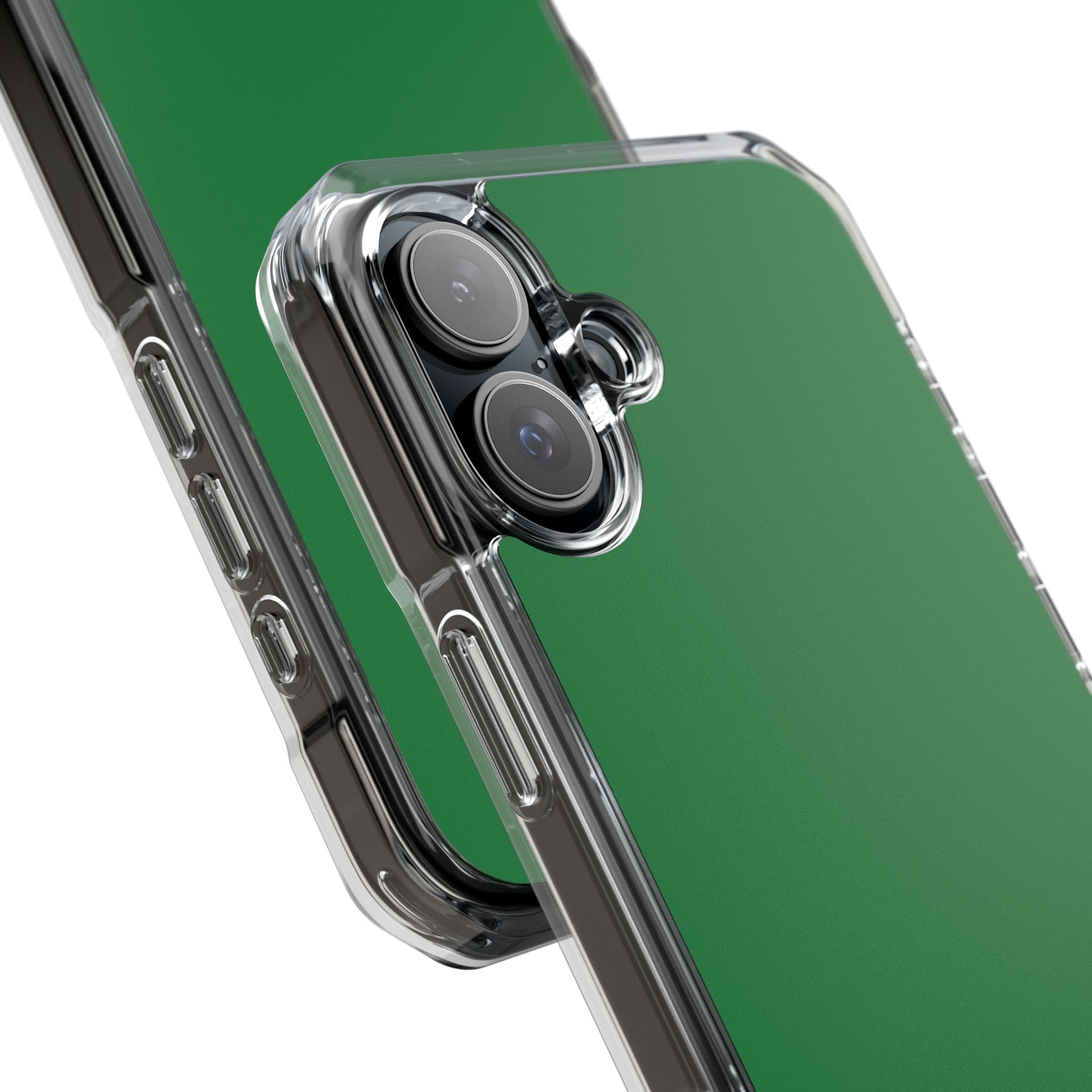 Green iPhone 16 - Clear Impact Phone Case