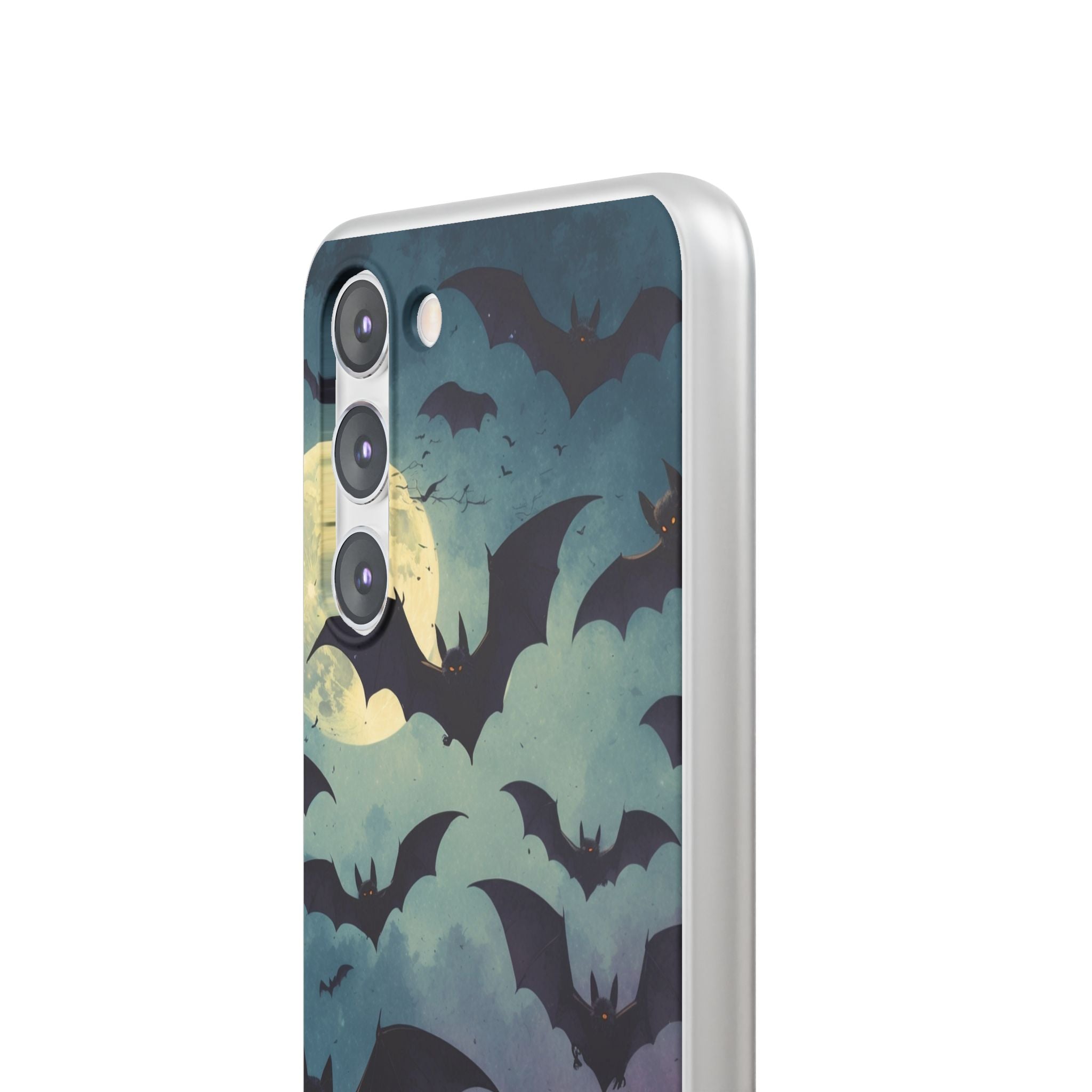Glowing Bat Swarm Samsung S23 Plus Case - Soft