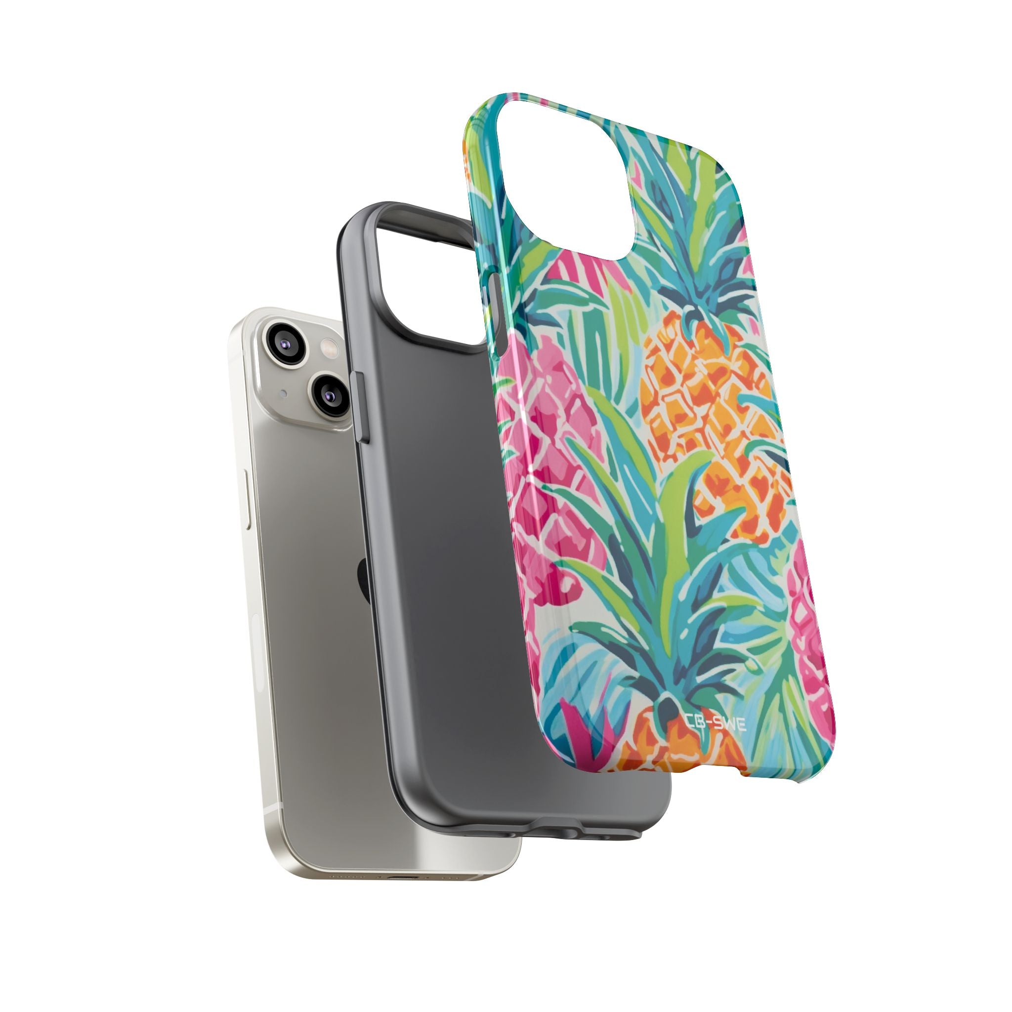 Pineapples Dance Bright - iPhone Case