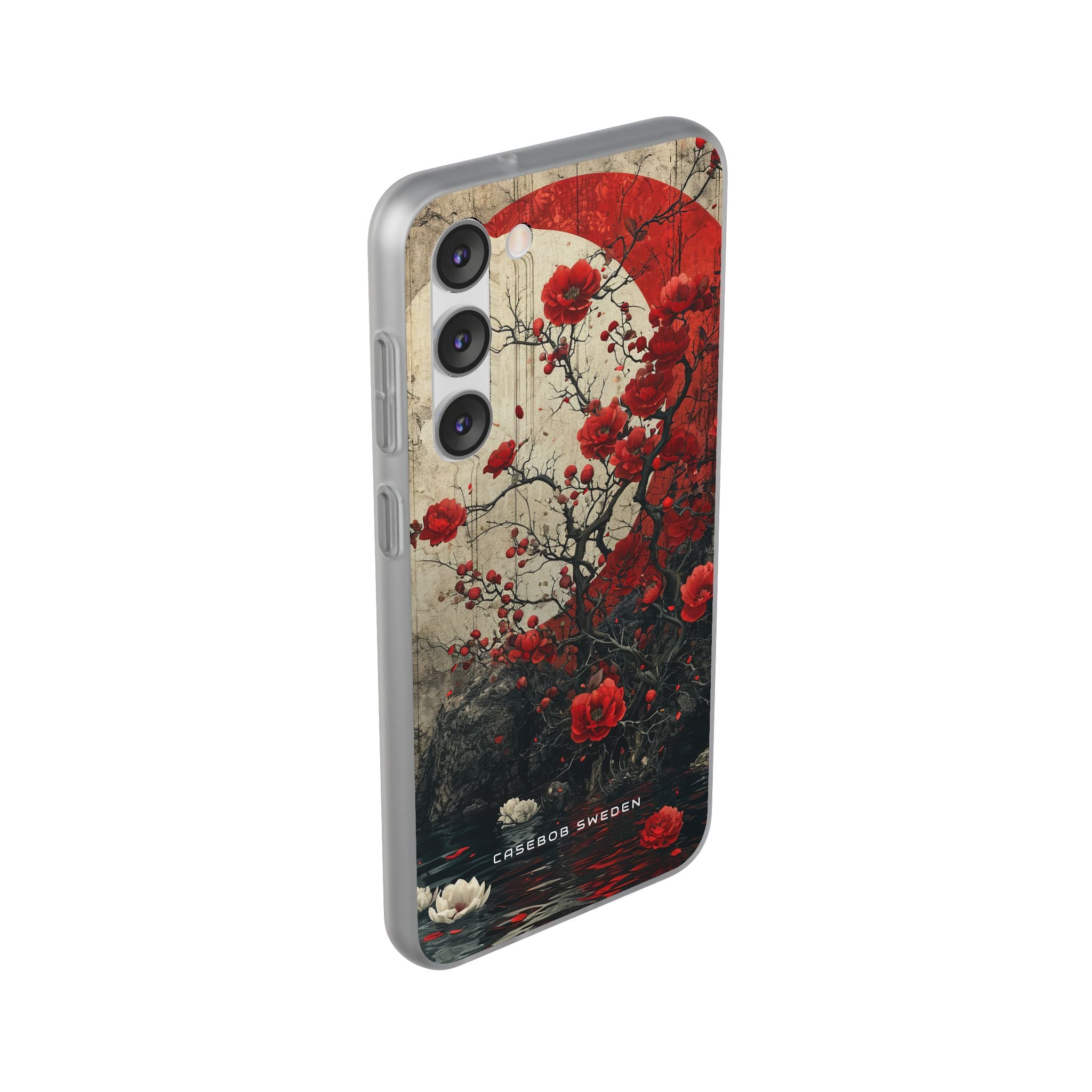 Zen Blossoms in Moonlight Samsung S23 - Flexi Phone Case