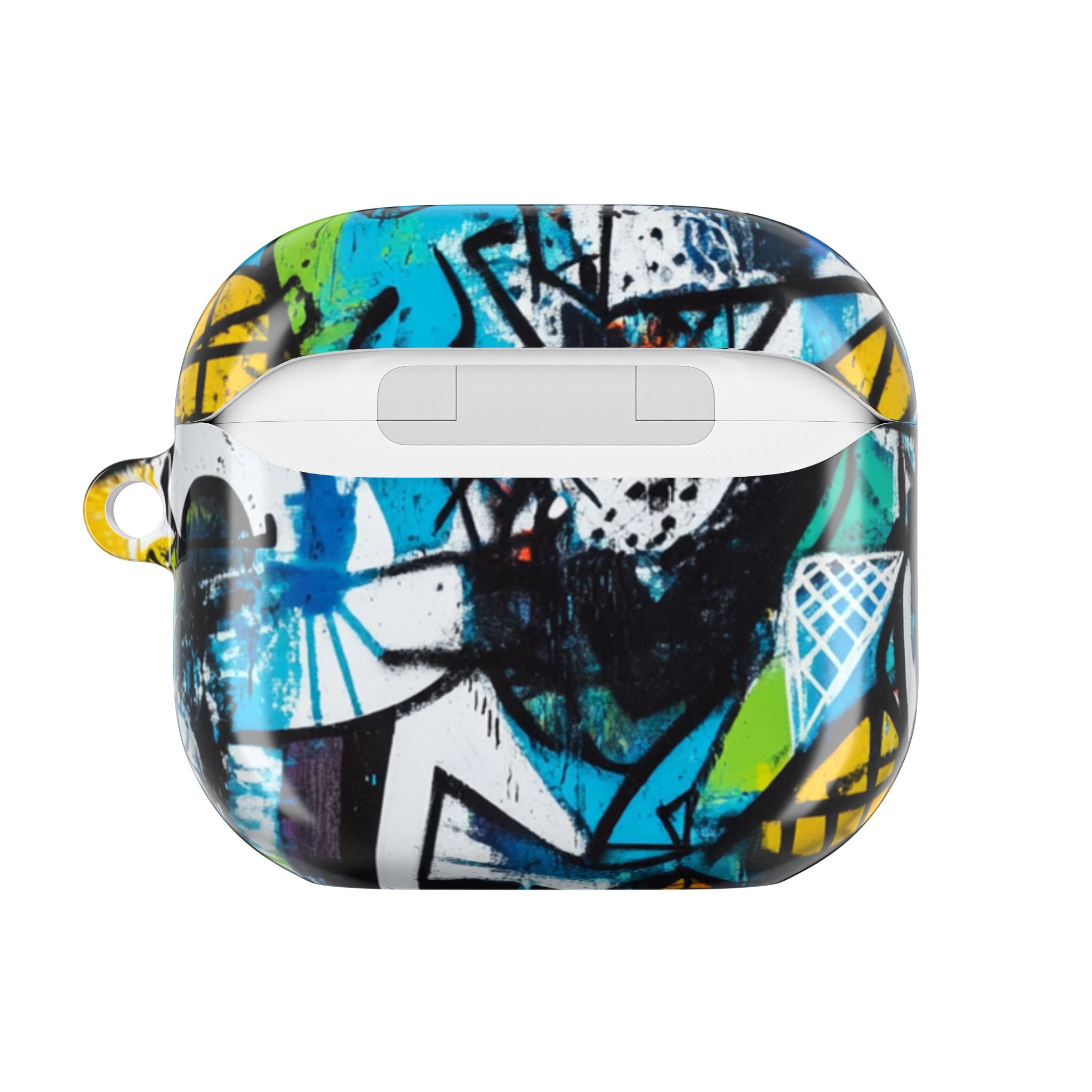 Bold Shapes Blue - AirPods Case