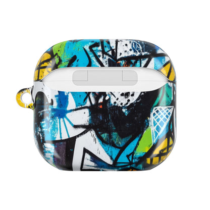 Bold Shapes Blue - AirPods Case