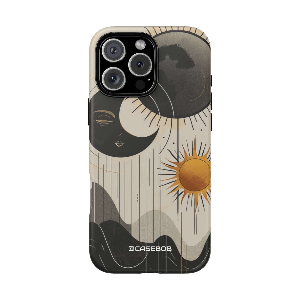 Celestial Harmony: Sun and Moon - for iPhone 16