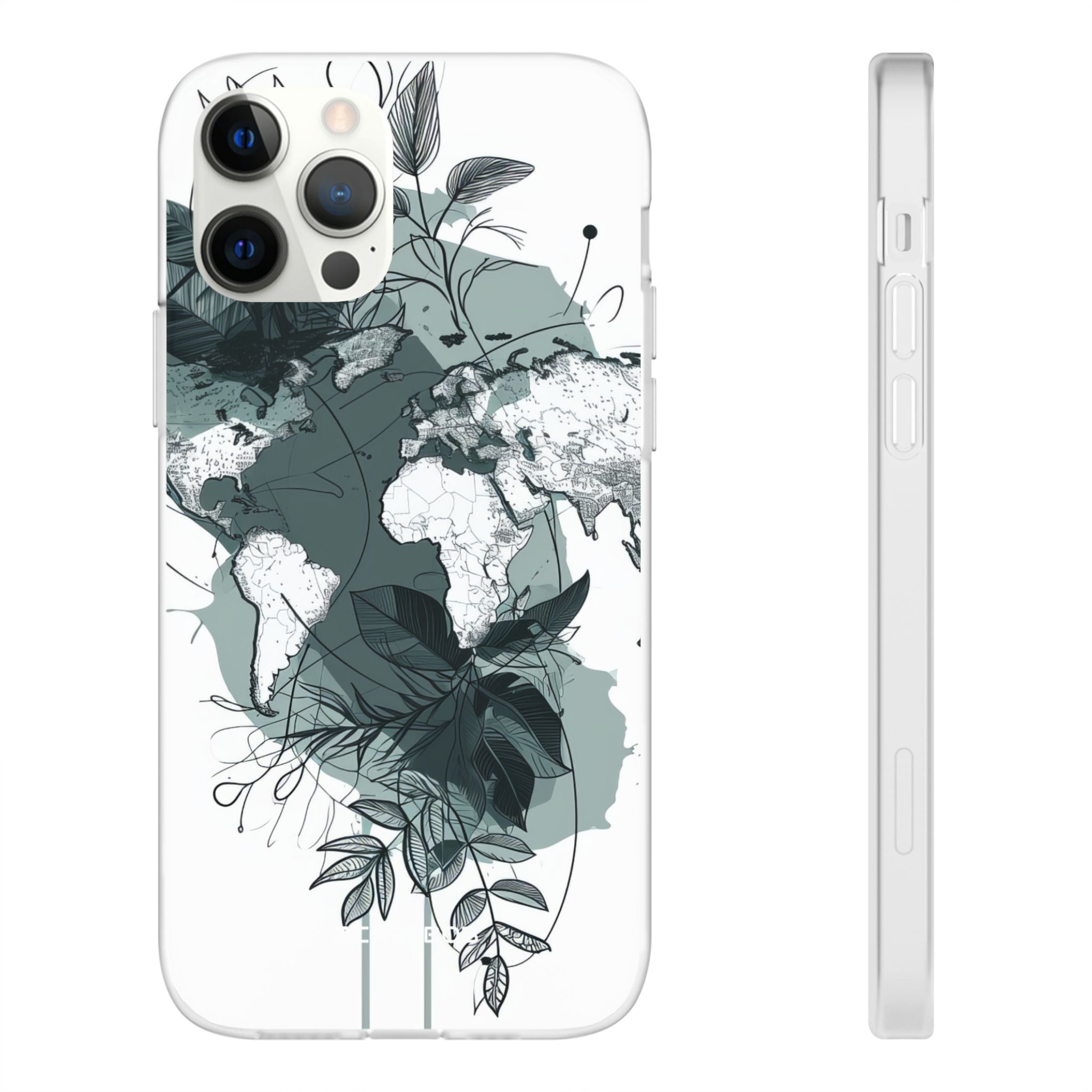 Botanical Cartography | Flexible Phone Case for iPhone