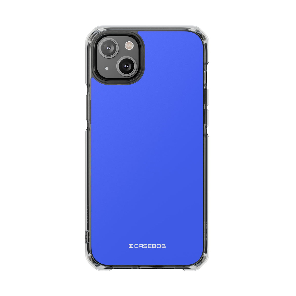 Neon Blue | Phone Case for iPhone (Clear Impact Case - Magnetic)