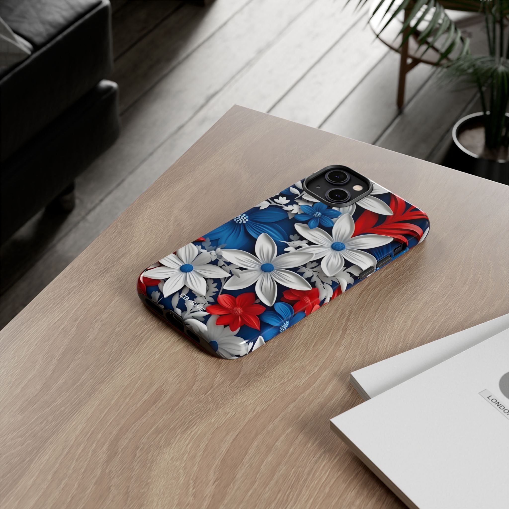 Floral Sculpture Blooms - iPhone Case