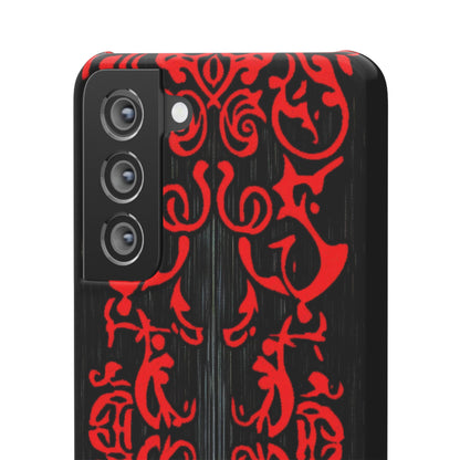 Gothic Crimson Symmetry Samsung S21 - Slim Phone Case