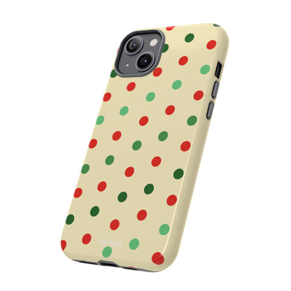 Colorful Dots Dance - iPhone Case