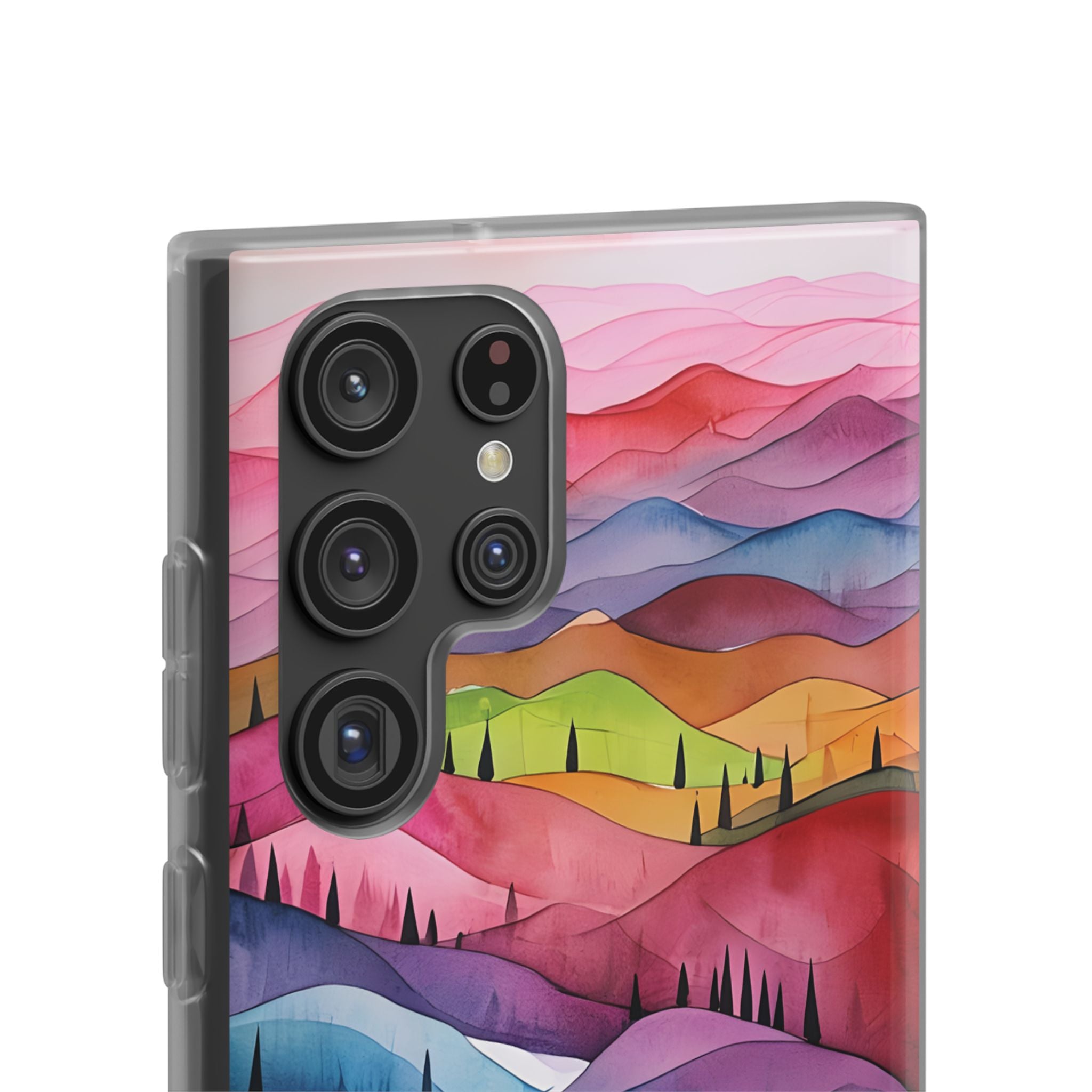 Winding Verdure Samsung S22 Ultra Case - Soft