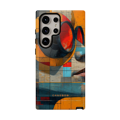 Cartoon Geometry Fusion - Protective Phone Case