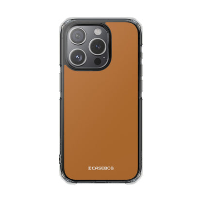 Copper Color - Clear Impact Case for iPhone