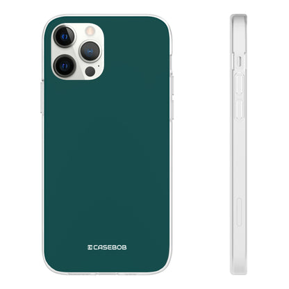 Deep Jungle Green | Phone Case for iPhone (Flexible Case)