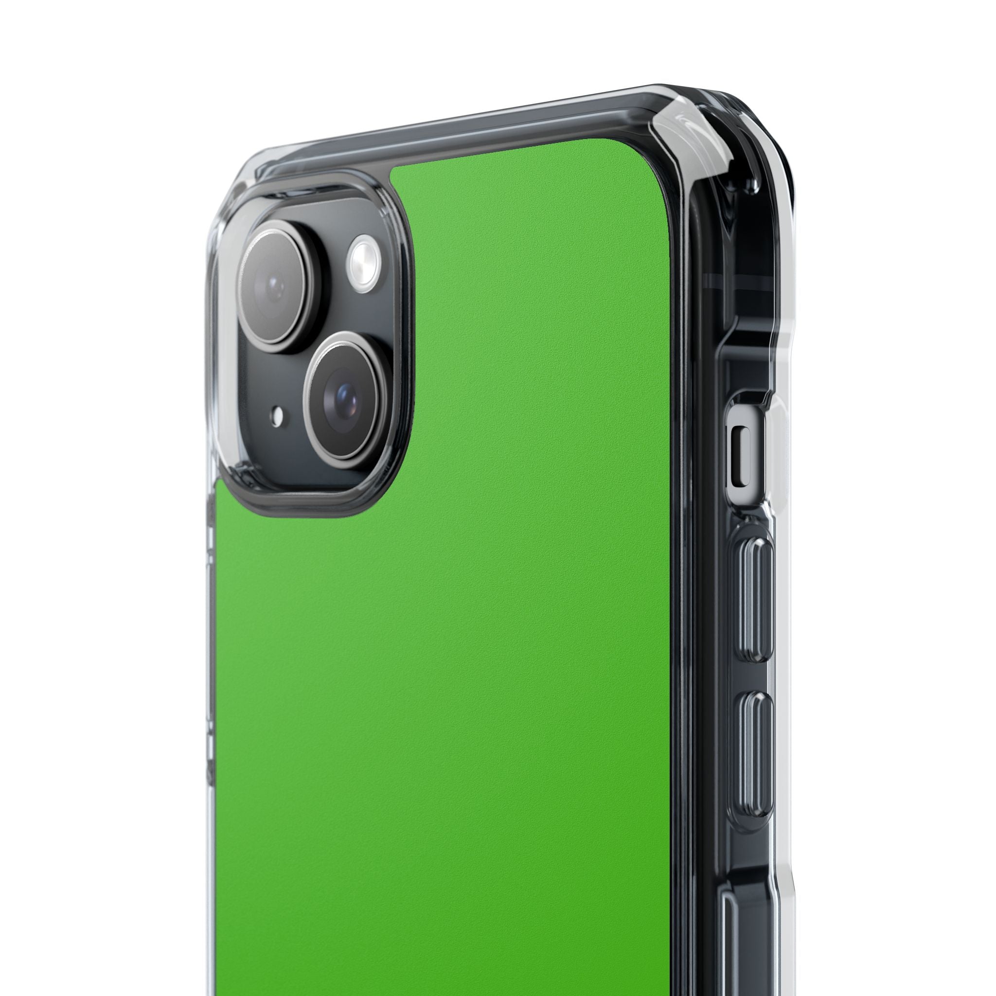 Kelly Green - Clear Impact Case for iPhone