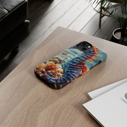 Seahorse Dances Freely - iPhone Case