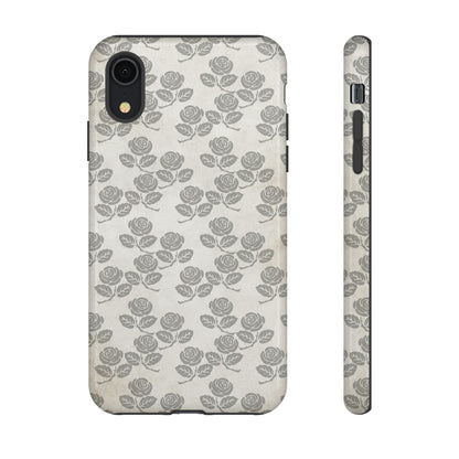 Roseniara Gothic Flower - Protective Phone Case