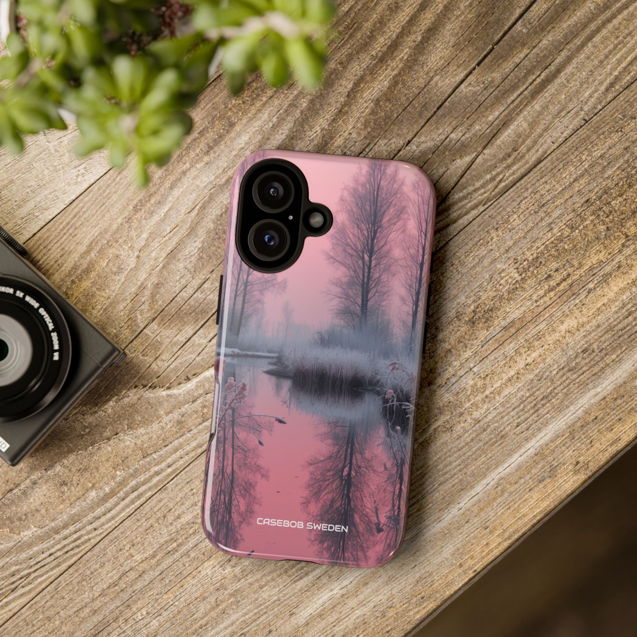 Pink Serenity Case - Tough iPhone 16 Phone Case