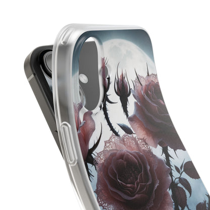 Luminous Rose Thorns iPhone 16 Plus Case - Soft