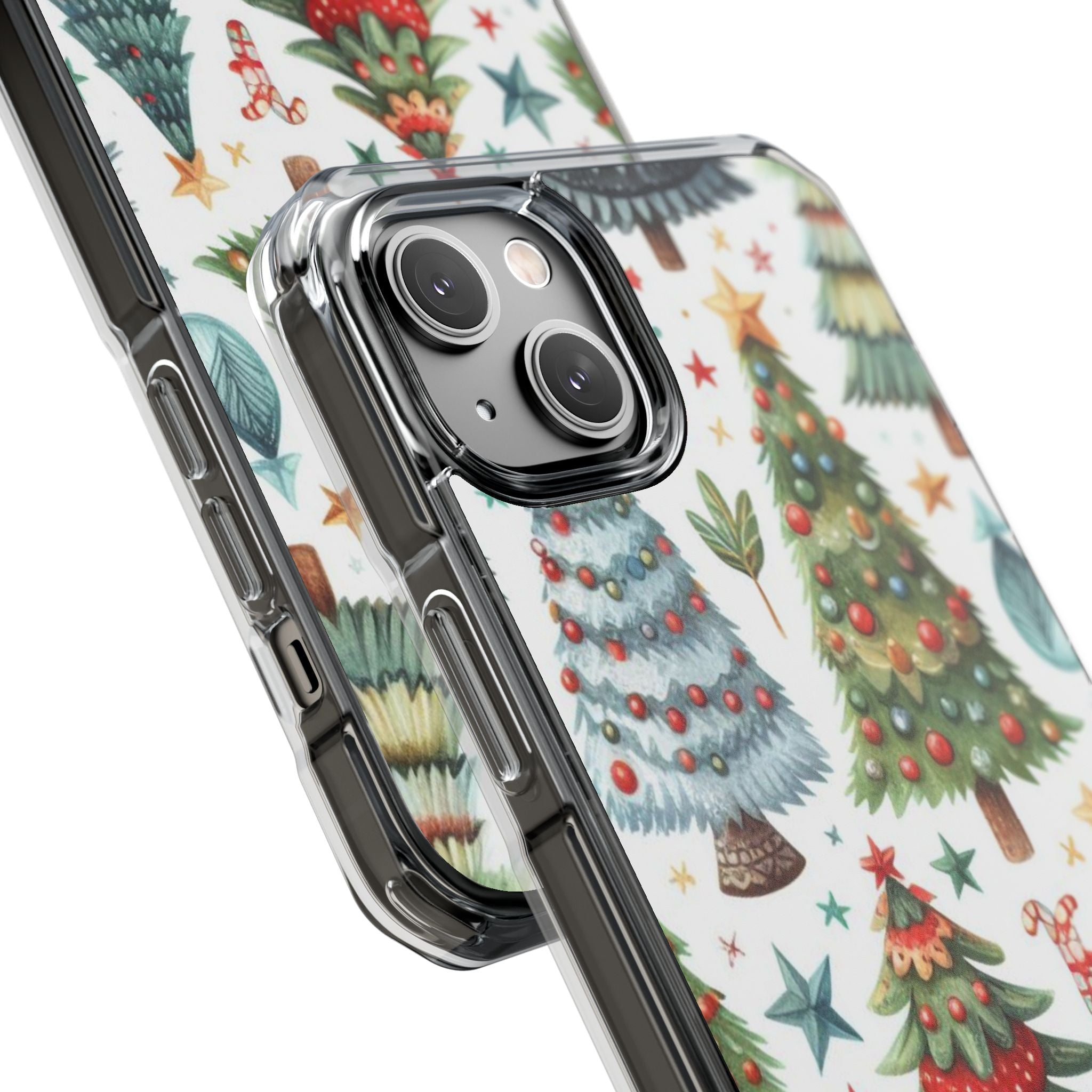 Whimsical Trees Dance iPhone Case - Impact