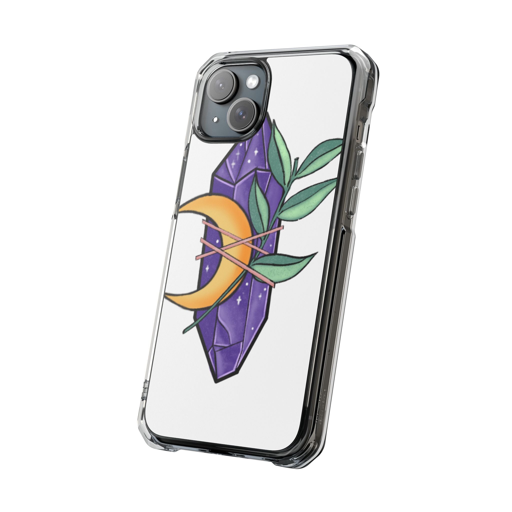 Mystical Moon Crystal iPhone Case - Impact