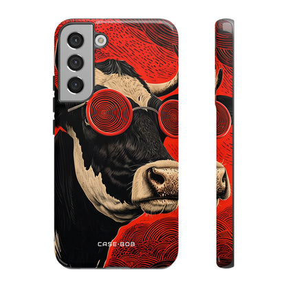 Hypnotic Cow Samsung S22 Plus Case - Tough