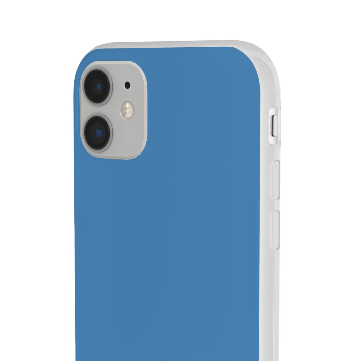 Steel Blue | Handyhülle für iPhone (Flexible Hülle)