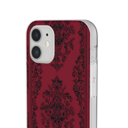 Gothic Crimson Elegance iPhone 12 - Flexi Phone Case