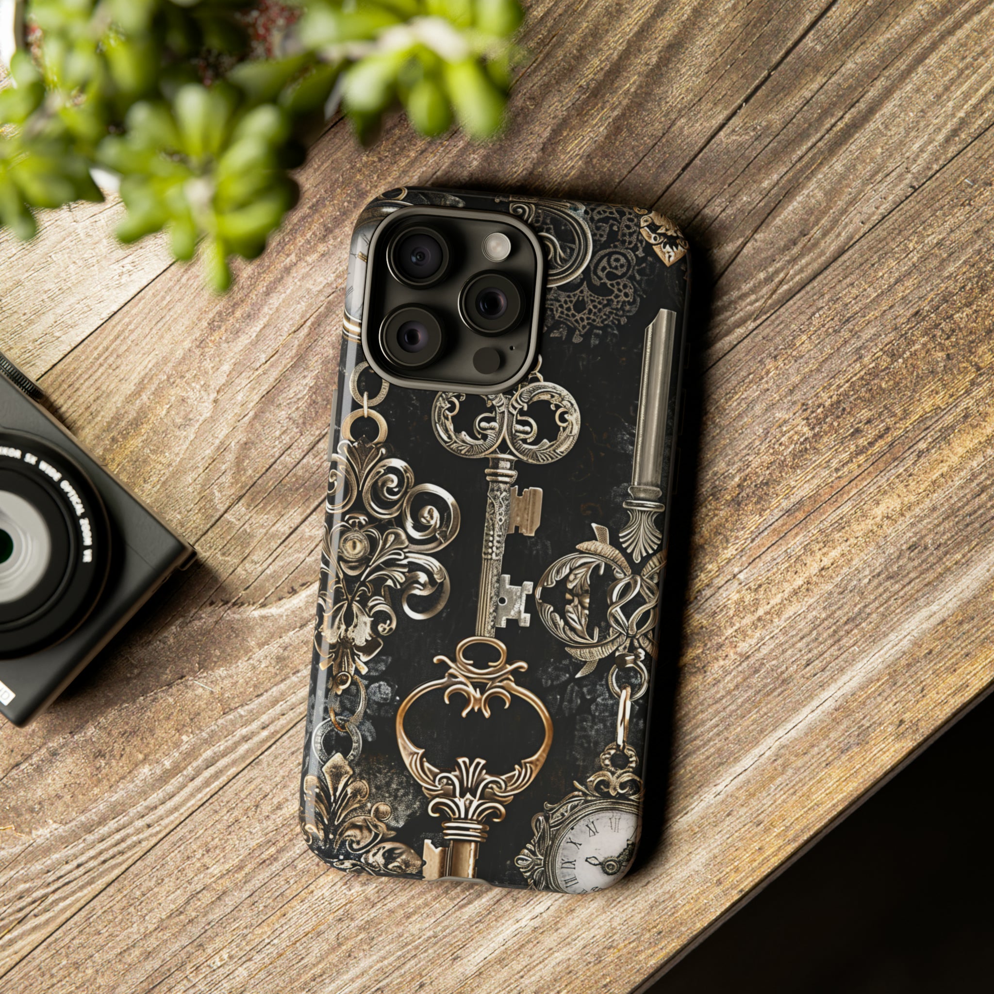 Vintage Love Lockets - Protective Phone Case