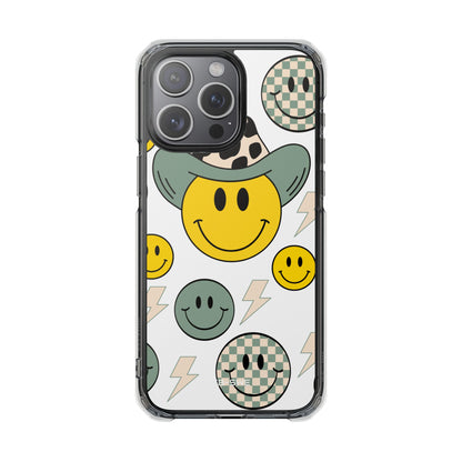Pop Art Smiley Party iPhone Case - Impact