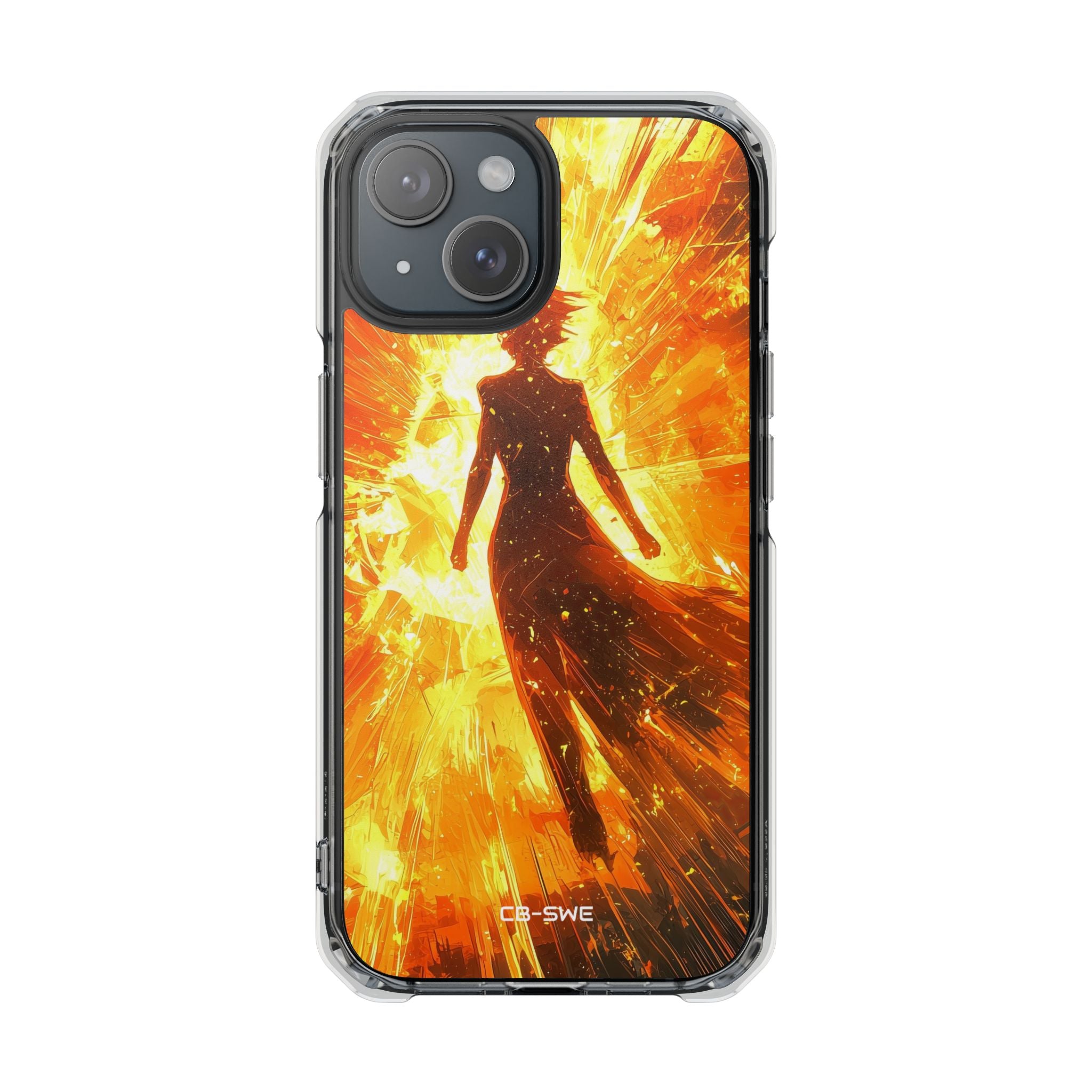 Fiery Energy Erupts iPhone Case - Impact
