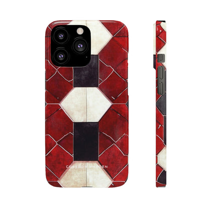 Gothic Hexagon Symmetry iPhone 13 - Slim Phone Case