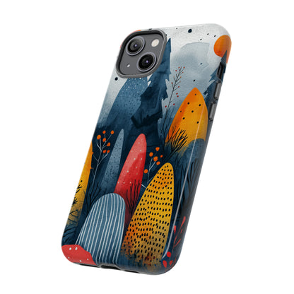 Scandinavian Forest Elegance - Protective Phone Case