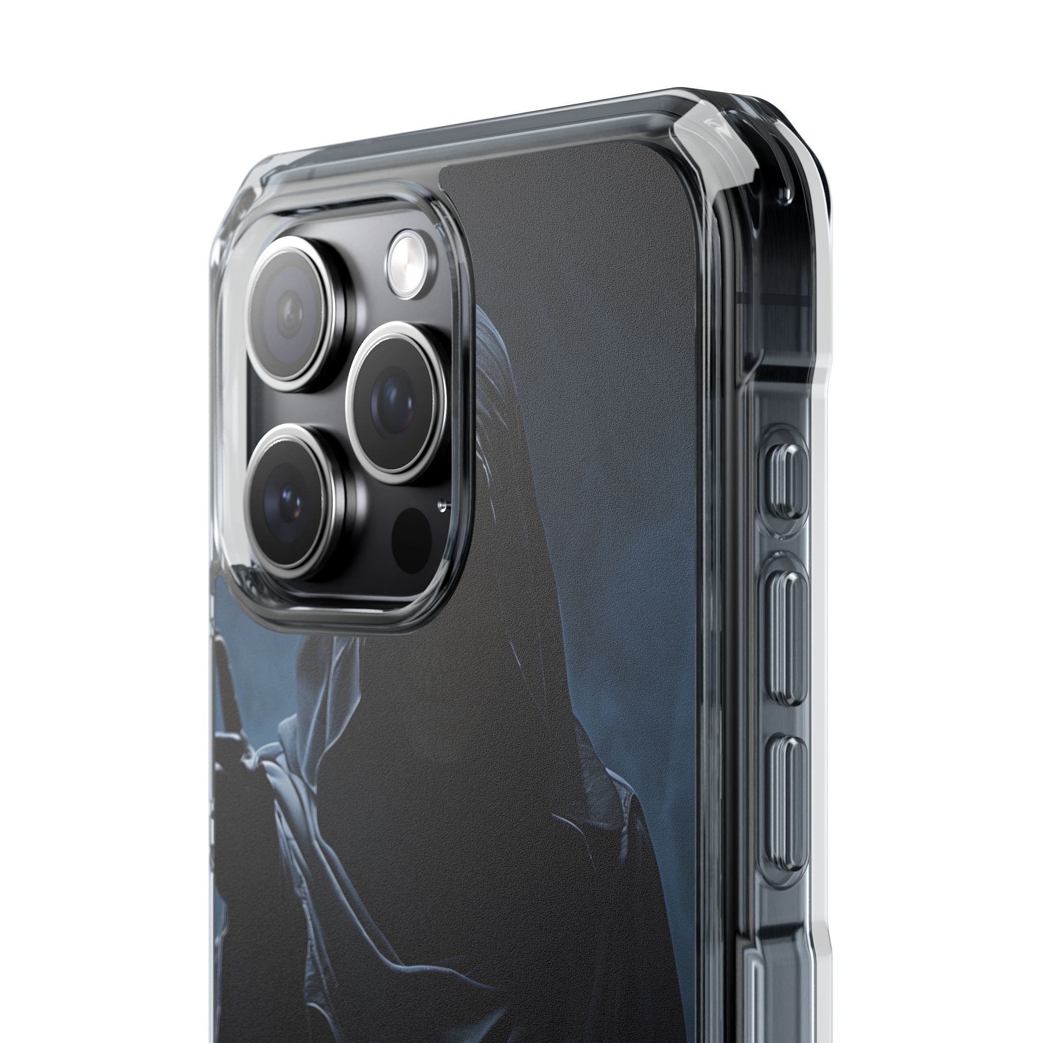 Spectral Guardian Warning iPhone Case - Impact
