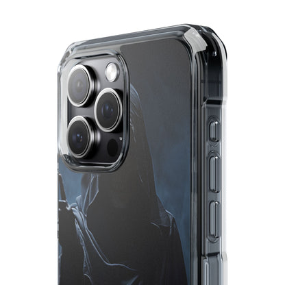 Spectral Guardian Warning iPhone Case - Impact