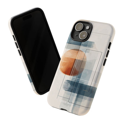 Amber Orb iPhone 15 Case - Tough
