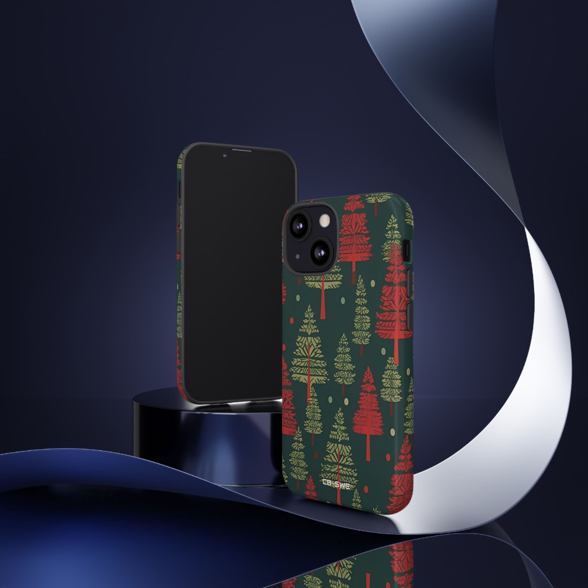 Trees Dance Playfully - iPhone Case
