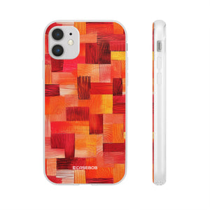 Warm Tone Pattern | Phone Case for iPhone (Flexible Case)