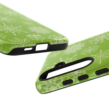 Snowflakes Dance Whimsically - Samsung Case