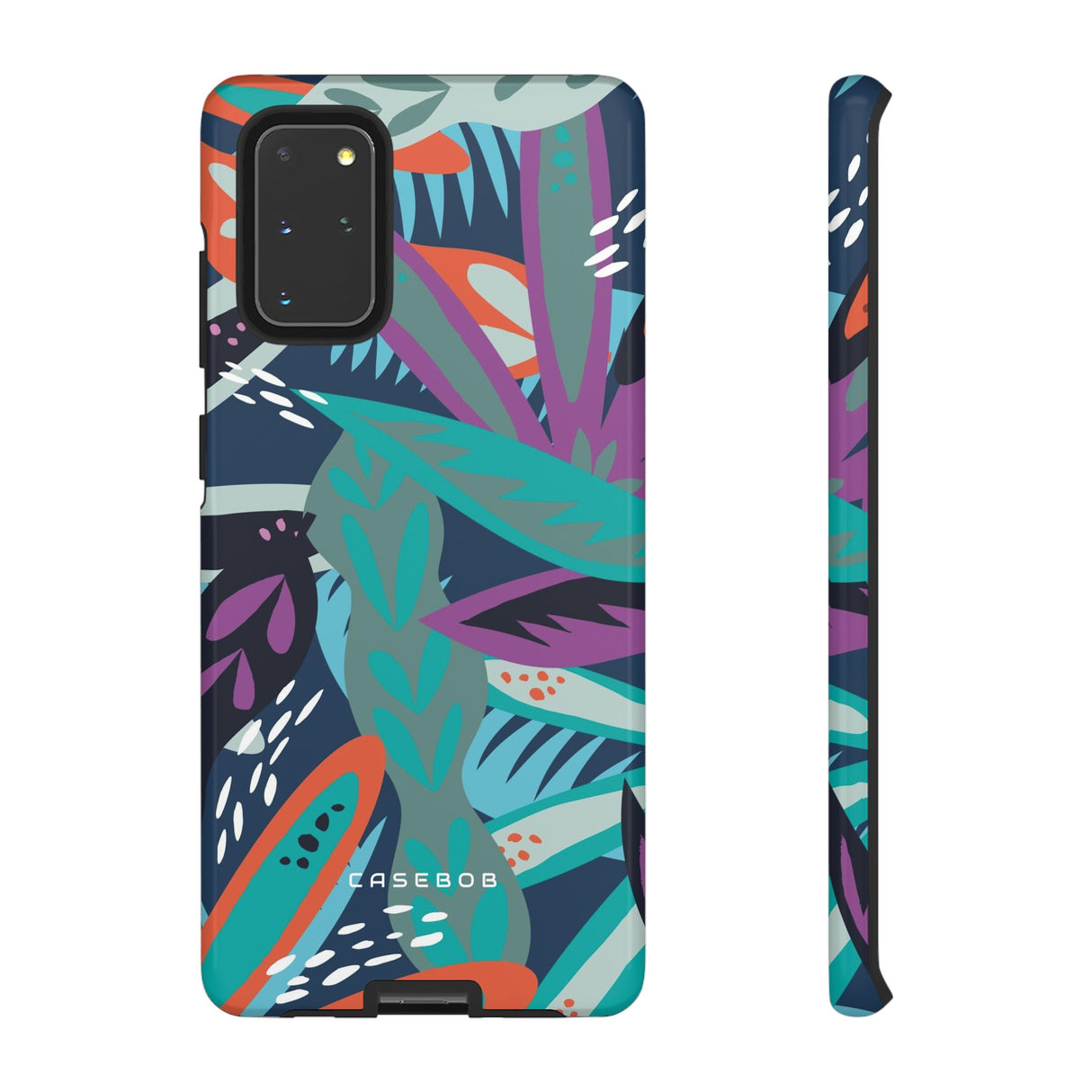 Tropical Leaf Moz - Protective Phone Case