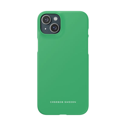 Medium Sea Green iPhone 15 - Slim Phone Case