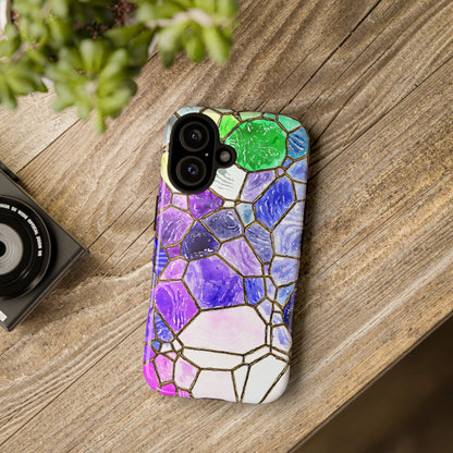 Colorful Glass Mosaic - iPhone Case