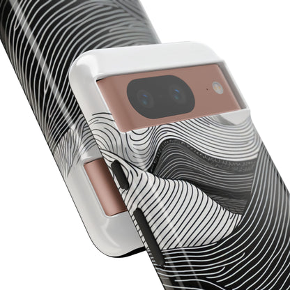 Undulating Horizon Waves Google Pixel 8 - Tough Phone Case